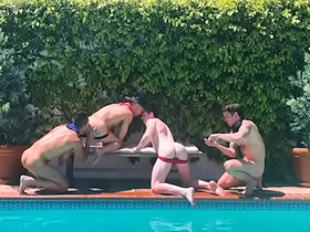 Pool foursome