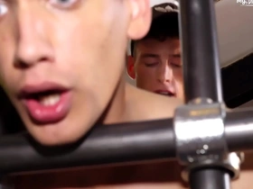 Twink monster cock uses his czech as his boy toy ruining his hole