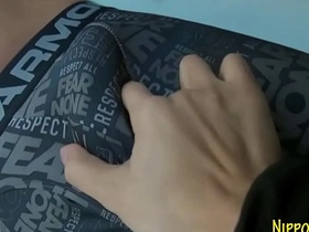 A Japanese twink’s solo pleasure experience in POV style.