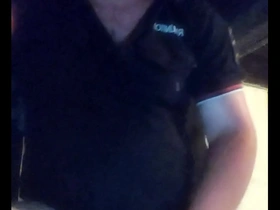 A video with a corrupt policeman hit the net: he jerks off his penis and drinks fresh sperm! the secret life of a gay russian policeman!!!