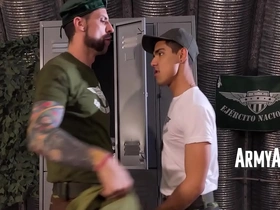 Punish me sarge, i have been a bad cadet