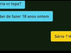 Tirei a virgindade do novinho dotado de 18 anos, ele comeu meu cu na pele. sexo bareback