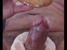 Cum on food - te glaseo la dona